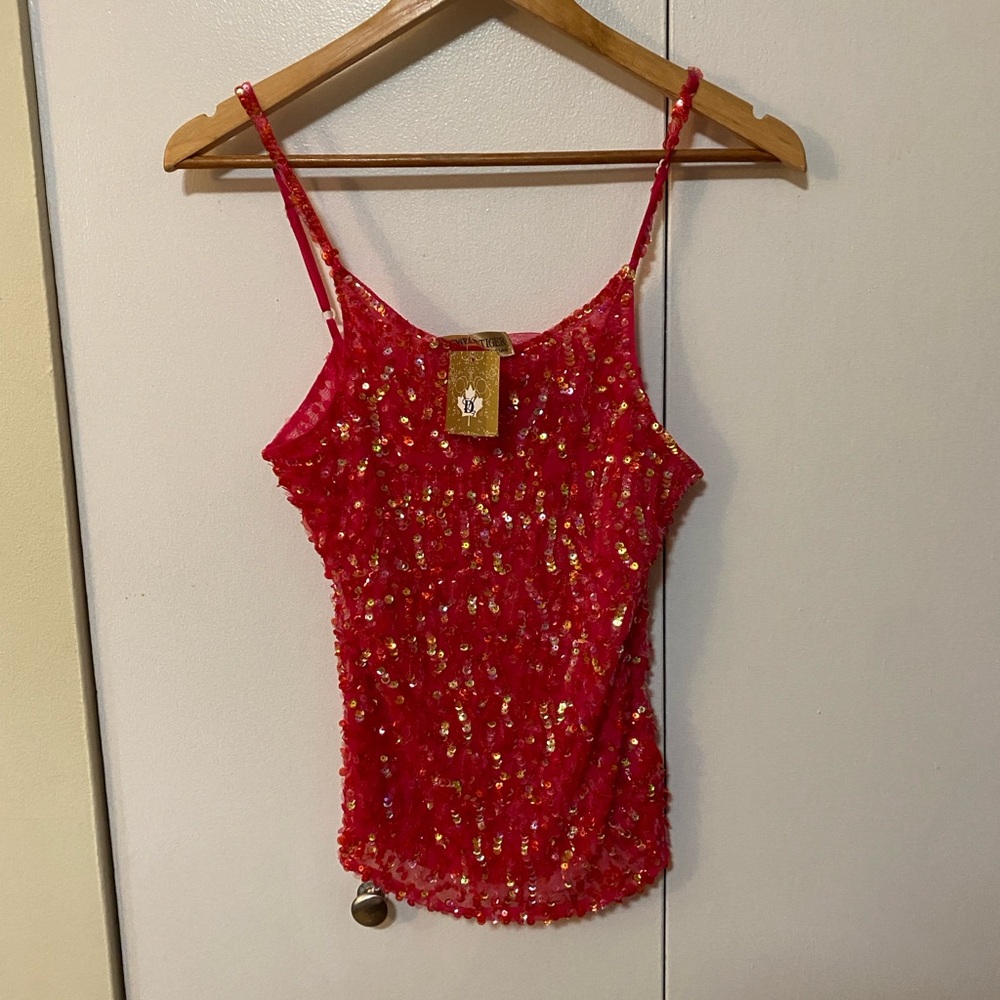 NWT Sequin Women's Tank Top